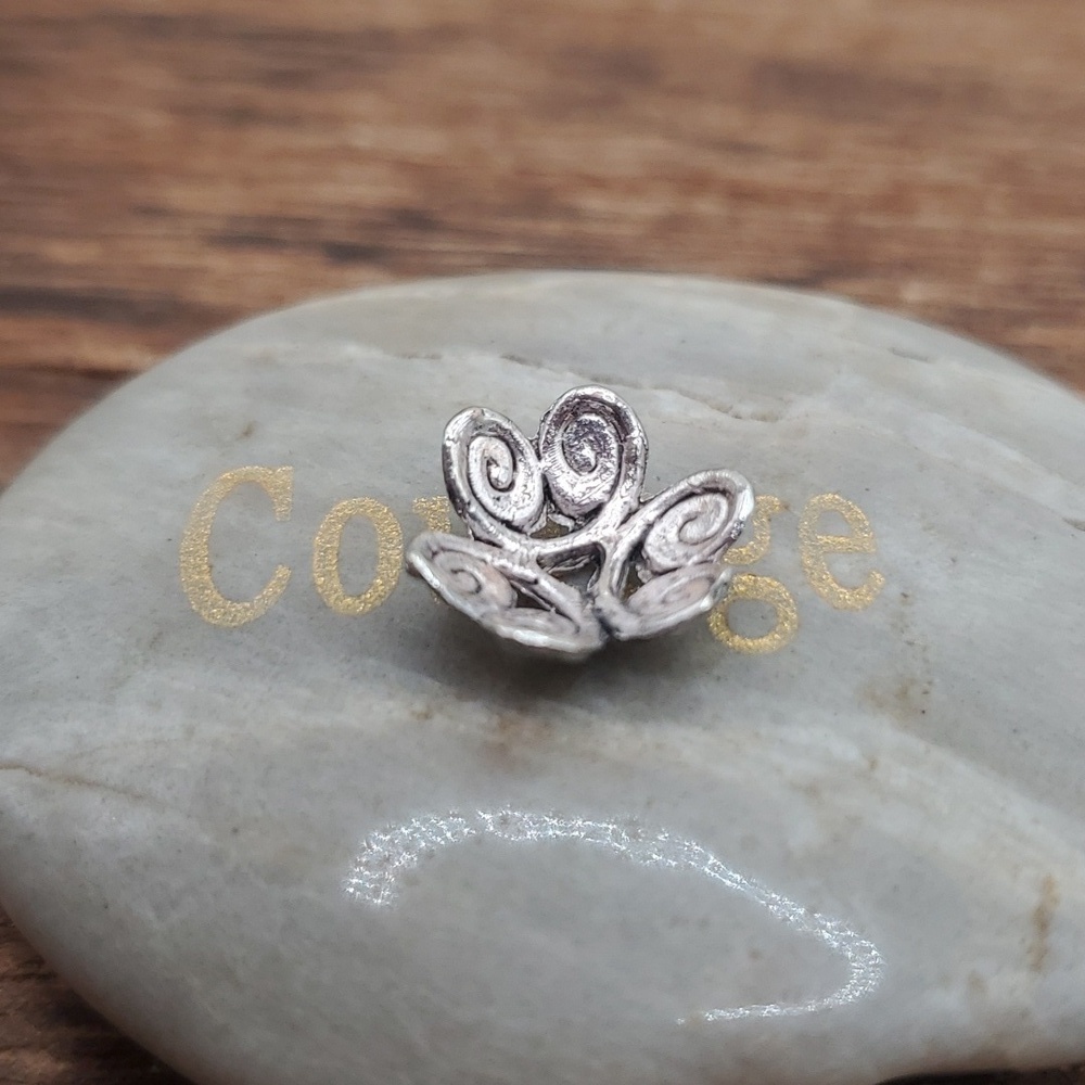 sterling celtic bloom charm